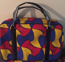 Load image into Gallery viewer, LAPTOP african wax cotton 100 % handbag
