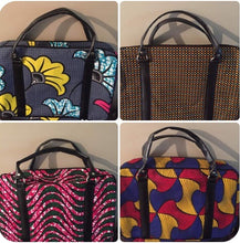 Load image into Gallery viewer, LAPTOP african wax cotton 100 % handbag
