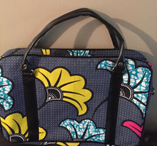 Load image into Gallery viewer, LAPTOP african wax cotton 100 % handbag
